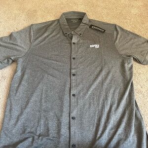 OGIO button down golf shirt, Rapala logo
